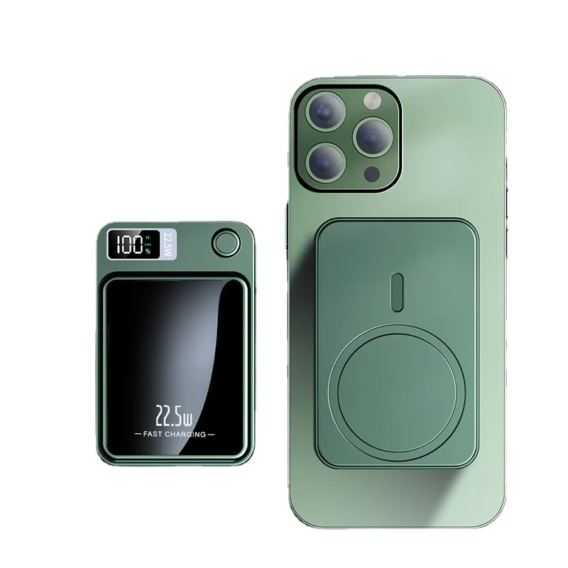 Powerbank mit kabelloser Ladefunktion Skanto