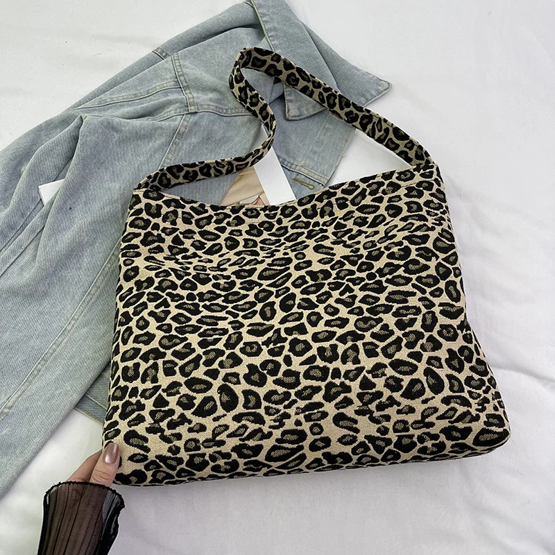 Stylische Leopardenmuster Schultertasche