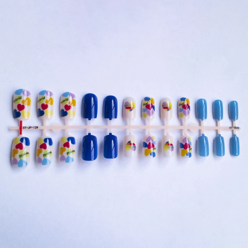 Kreatives herzthemen Nagelkunst-Set