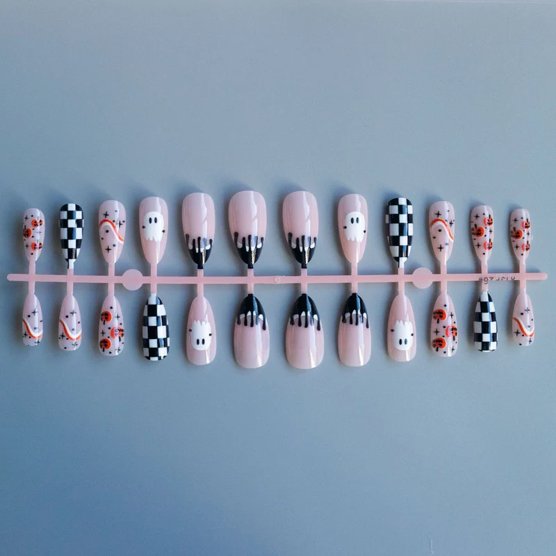 Kreatives Halloween-Themen Nagelkunst-Set