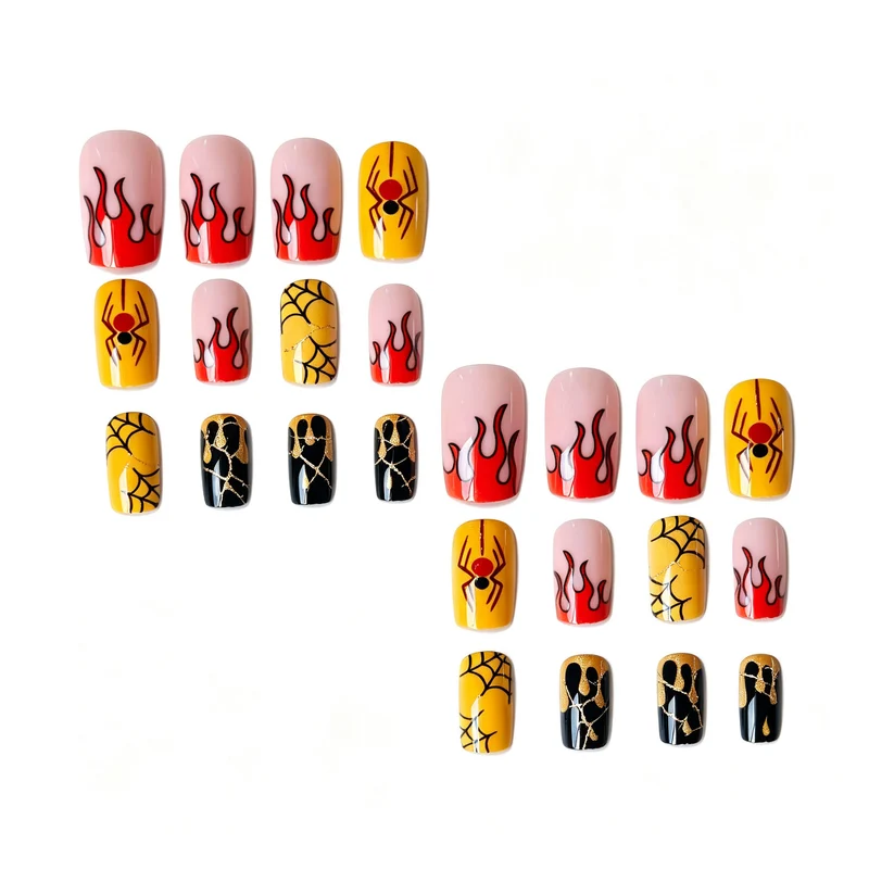 Kreatives Halloween-Themen-Nagelkunst-Set 1790957681