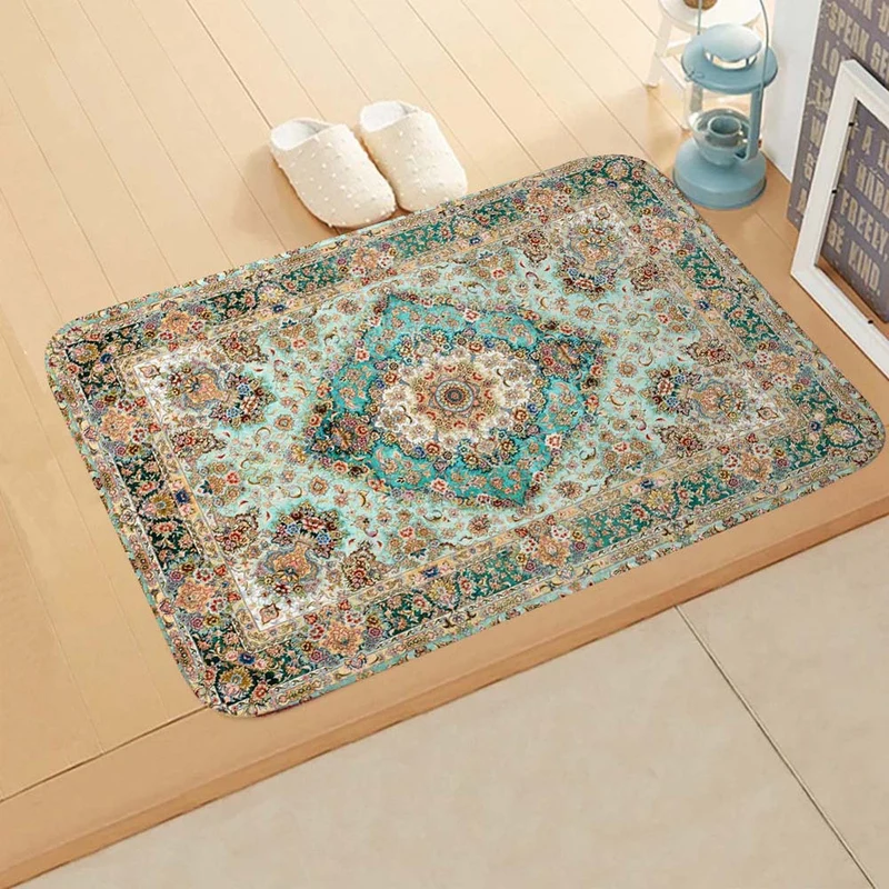Künstlerisches Mandala-Muster Badmatte