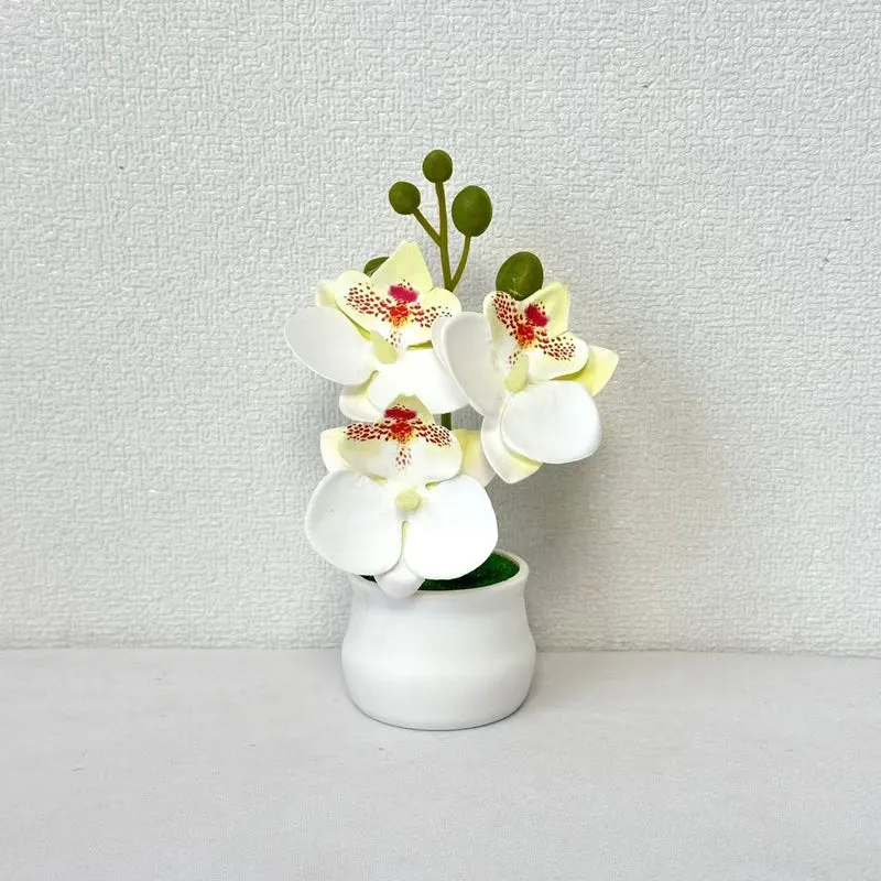 Elegante künstliche Orchideen Dekoration