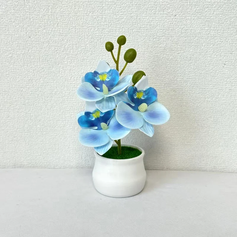 Elegante künstliche Orchideen Dekoration