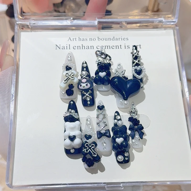 Kreatives 3D-Themen-Nagelset