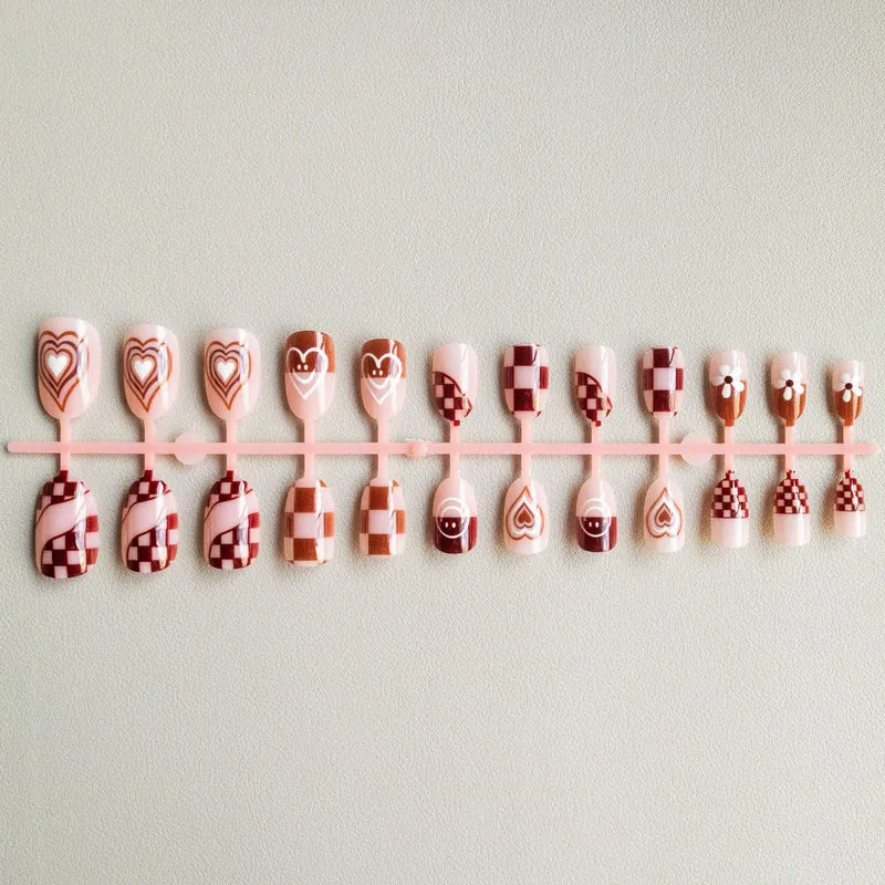 Kreatives Kunstnageldesign