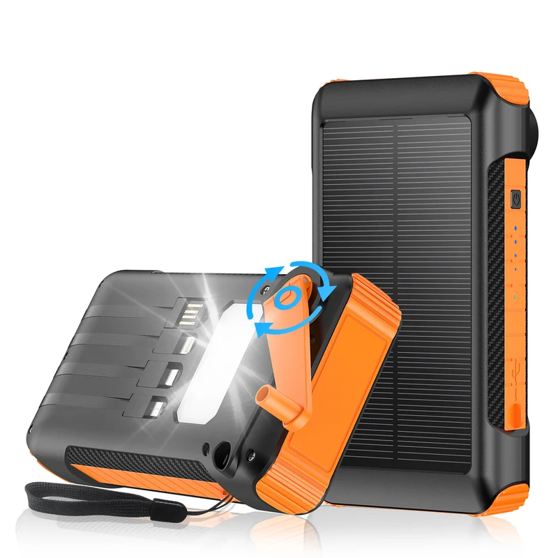 Solarbetriebene Powerbank von Skanto