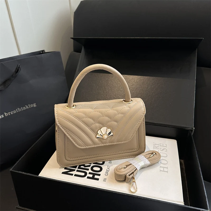 Gep quiltete Vintage-Handtasche