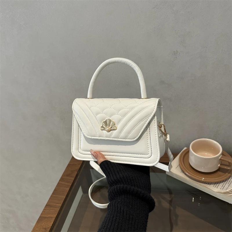 Gep quiltete Vintage-Handtasche