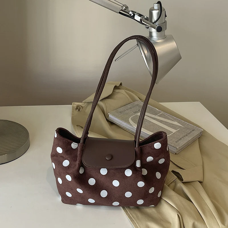 Punkte Schulter Handtasche