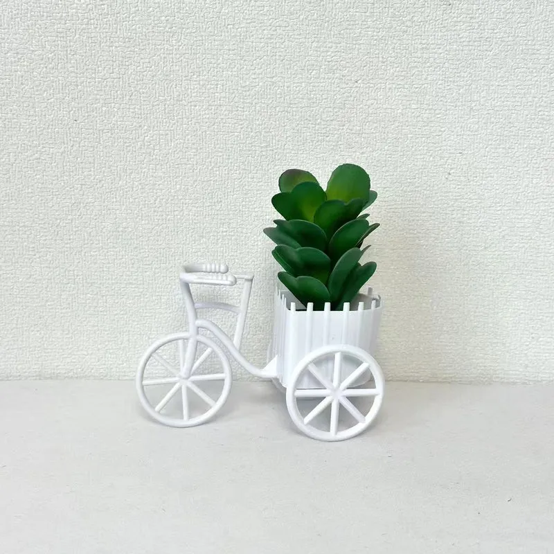 Dekorativer Fahrrad-Blumentopf für die Inneneinrichtung