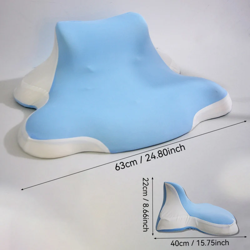 Ergonomisches Komfort-Sitzkissen mit Gel-Polsterung Skanto