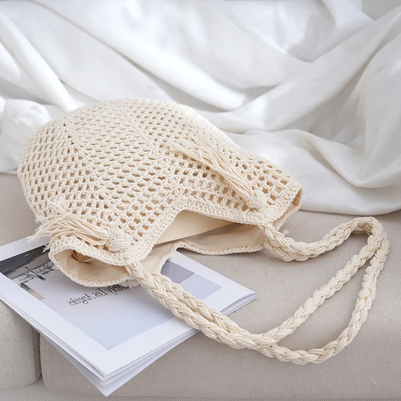 Handgefertigte Strandtasche Skanto