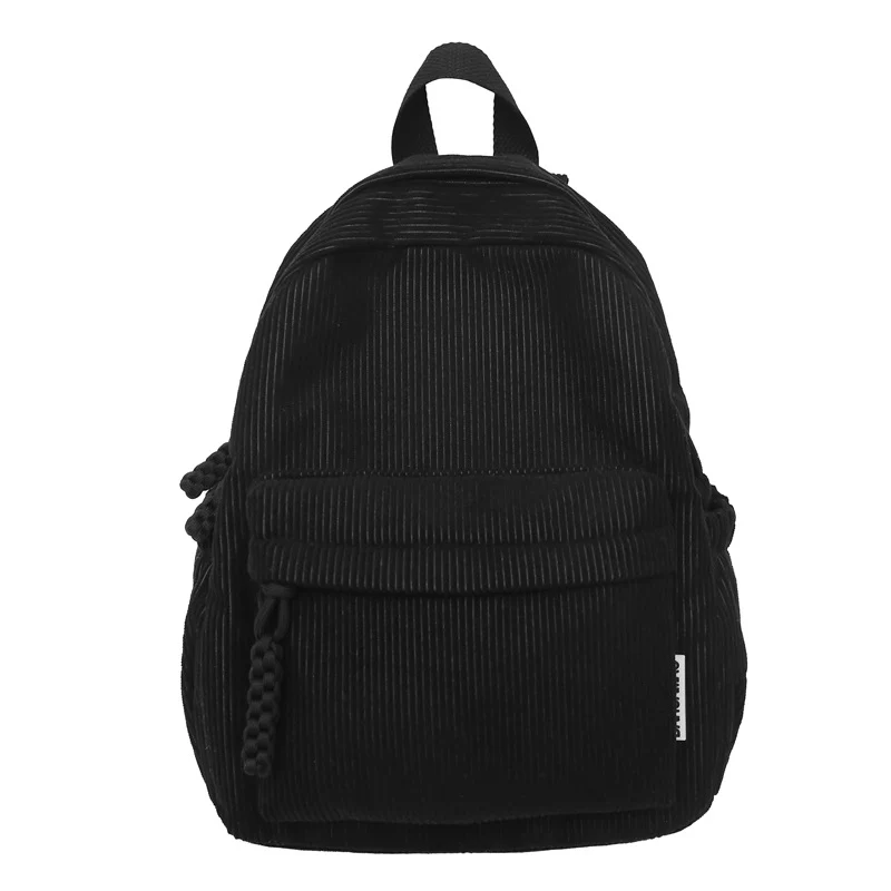 Mini-Rucksack aus strukturiertem Cord Skanto