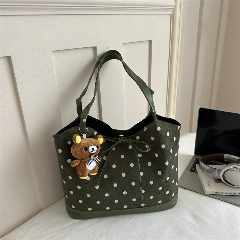 Verspielte Tüpfel Tasche