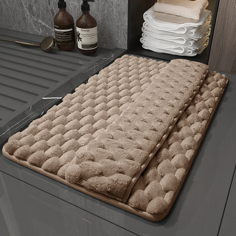 Plüsch Texturiertes Badewannenmatte
