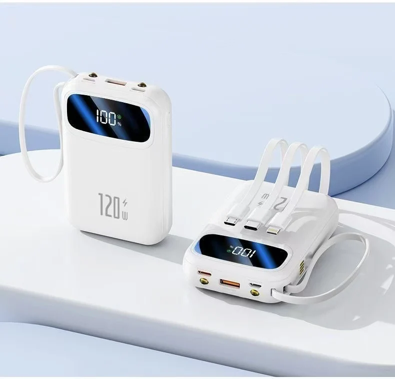 Hochleistungs-Powerbank mit Digitalanzeige und mehreren Anschlüssen Skanto