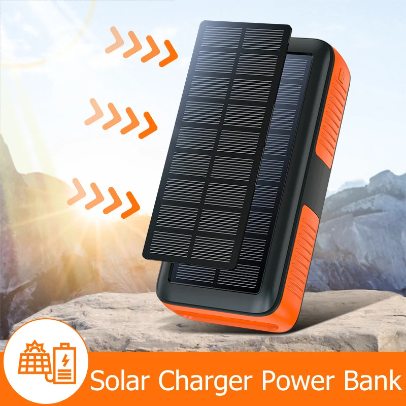 Solar-Powerbank mit multifunktionalen LED-Leuchten Skanto