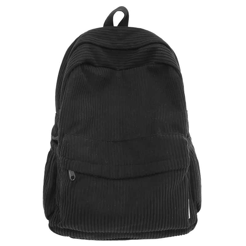 Schulrucksack aus strukturiertem Cord Skanto