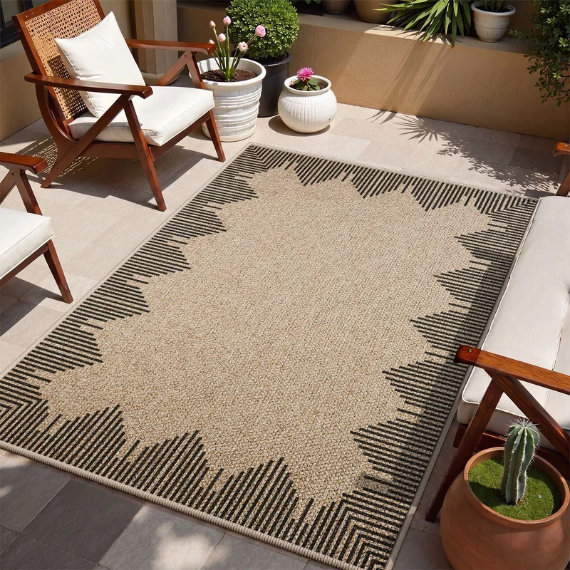 Outdoor Dekorativer Bereich Teppich