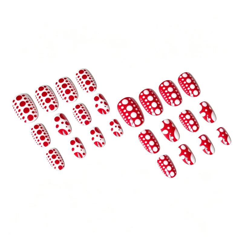 Künstlerisches Polka Dot Nail Art Set