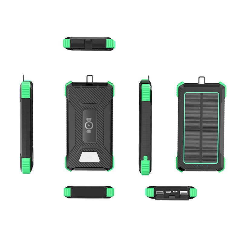 Solar Powerbank mit robustem Design Skanto