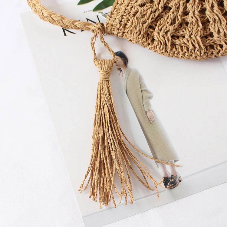 Handgefertigter Raffia-Korb Skanto