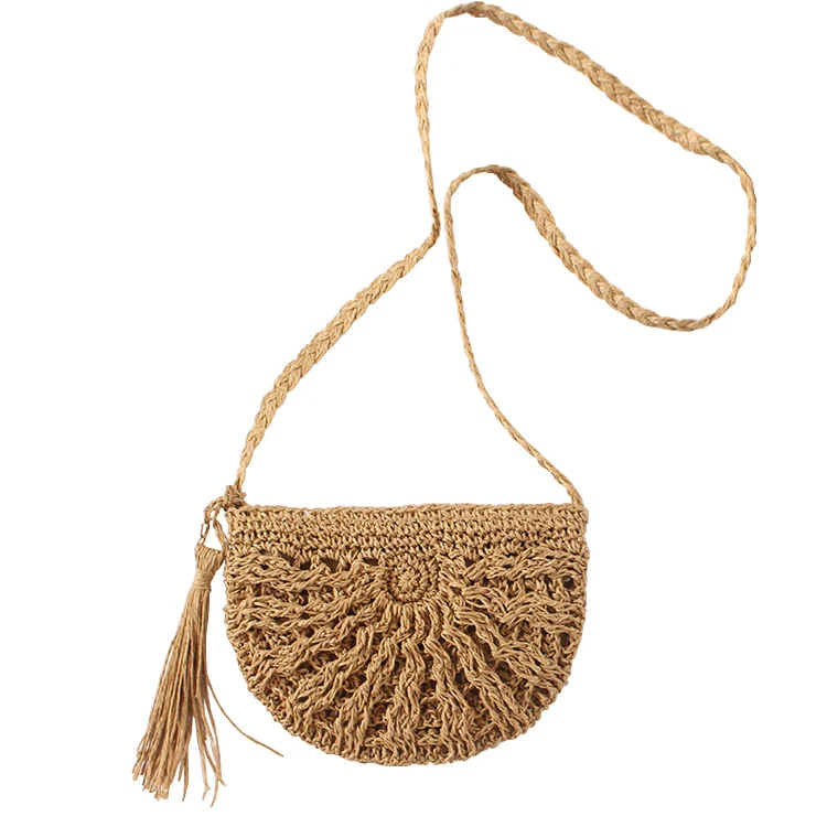 Handgefertigter Raffia-Korb Skanto