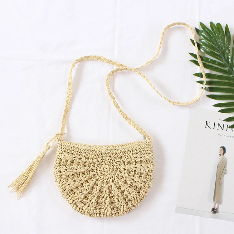 Handgefertigter Raffia-Korb Skanto