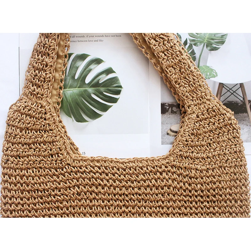 Handgefertigter Raffia-Korb Skanto
