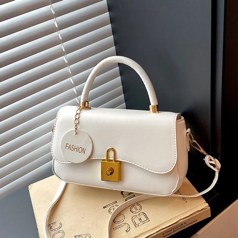Elegante Lederhandtasche