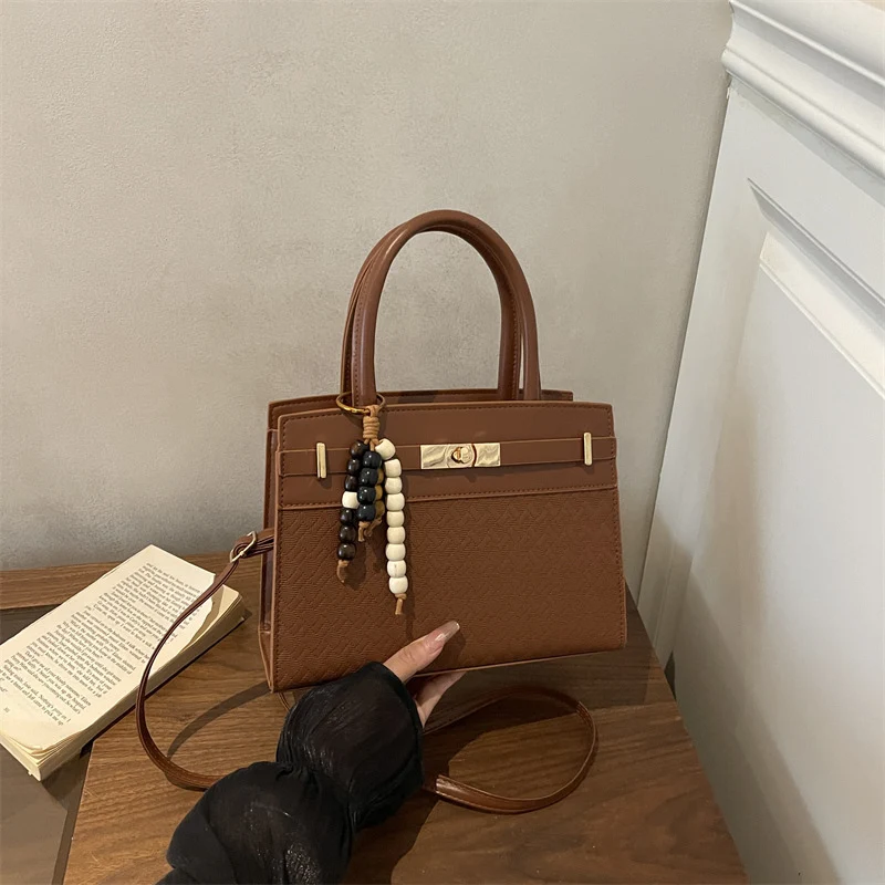 Designer Strukturierte Handtasche