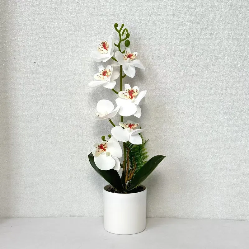 Künstlicher Orchideen Tischschmuck für Wohnkultur und Tischdisplay