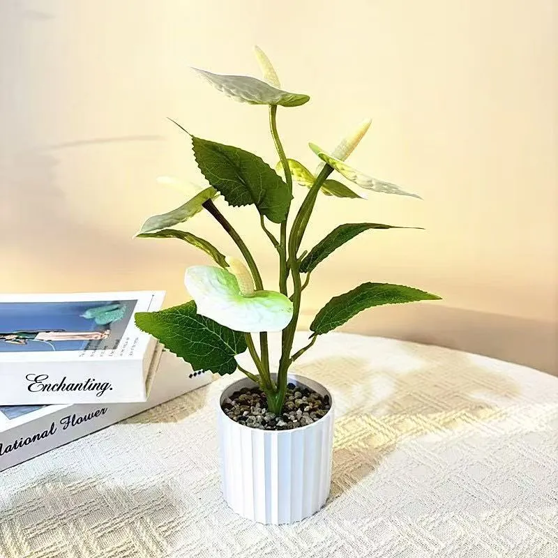 Künstliche Orchideenpflanzenarrangement 1790480743 Wohnkultur