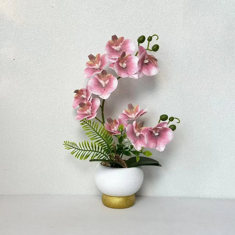 Künstliche Orchideenarrangement für Tischdekoration