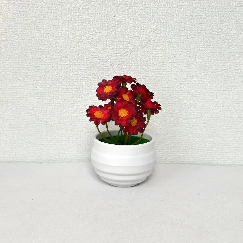 Künstliches Orchideen-Blumenarrangement für die Wohnraumausstellung