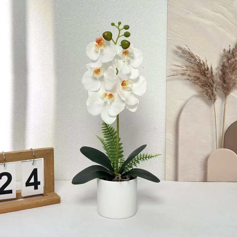 Künstliche Orchideenpflanze für dekorative Innenanzeige