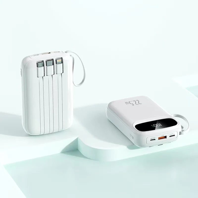 Multifunktions-Powerbank mit integriertem LCD-Bildschirm von Skanto