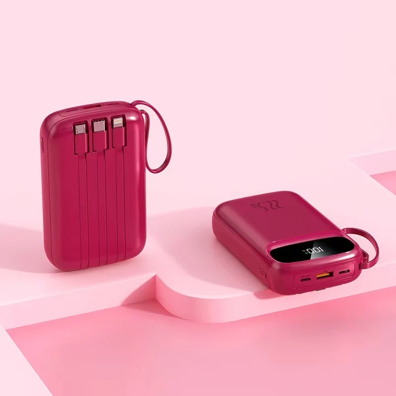 Multifunktions-Powerbank mit integriertem LCD-Bildschirm von Skanto