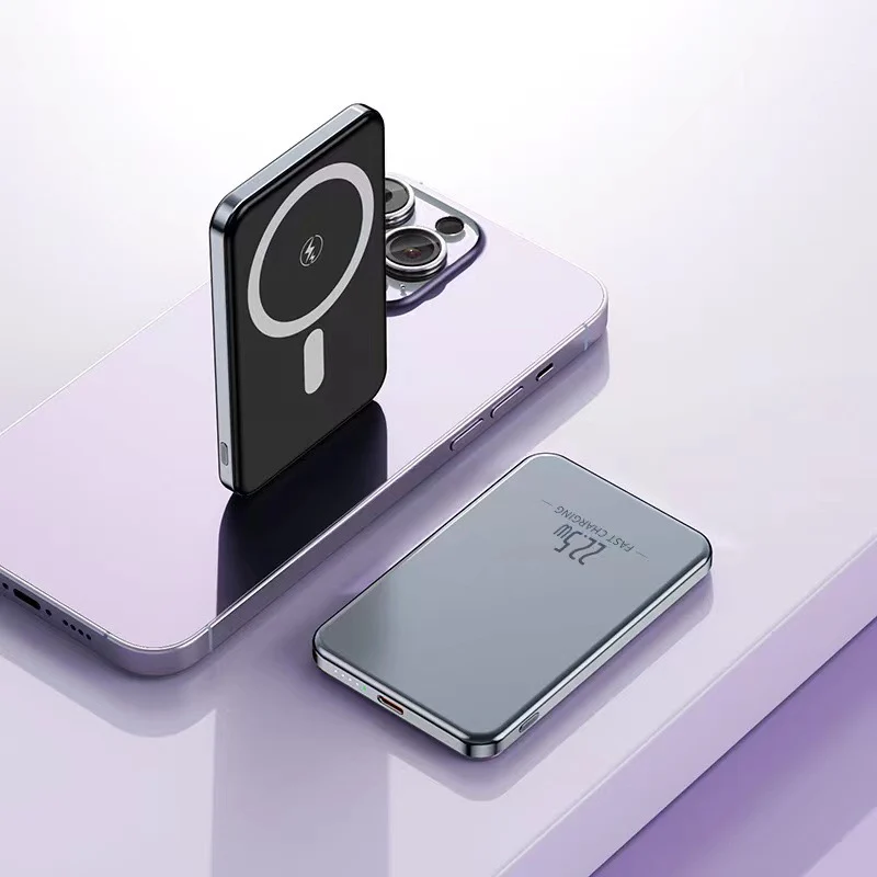 Magnetische Powerbank mit Schnellladefunktion Skanto