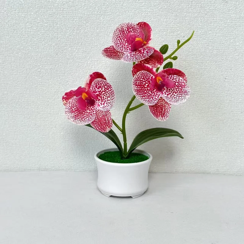 Künstliche Orchideenpflanze für die Innendekoration zu Hause und im Büro