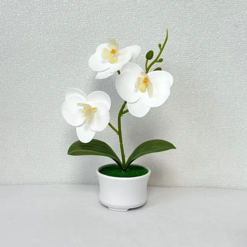 Künstliche Orchideenpflanze für die Innendekoration zu Hause und im Büro