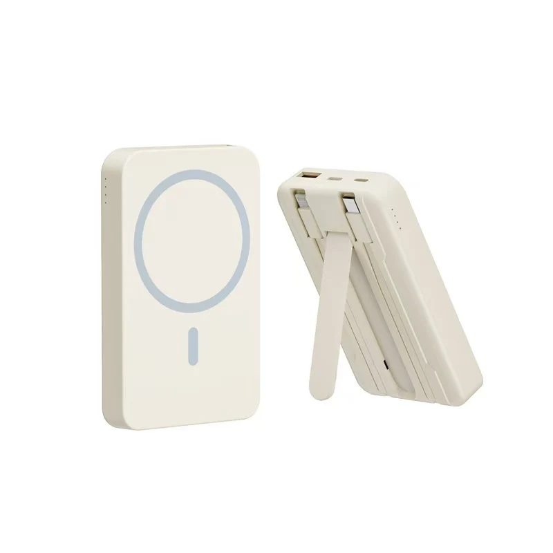 Kabellose Powerbank mit integriertem Ständer Skanto