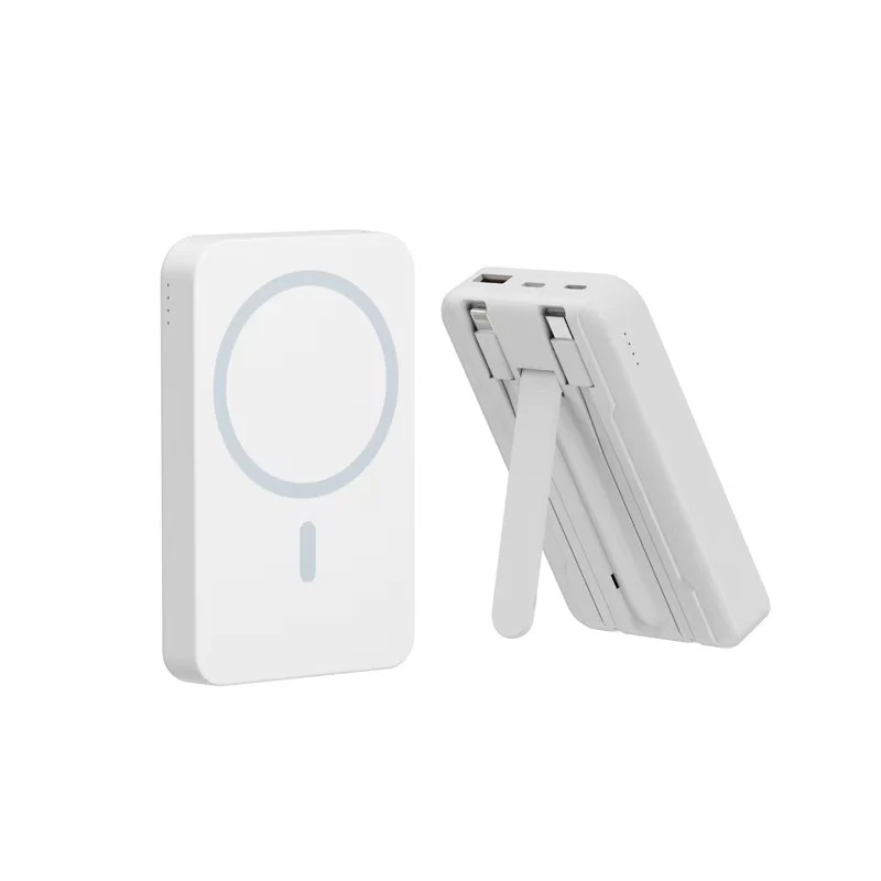Kabellose Powerbank mit integriertem Ständer Skanto