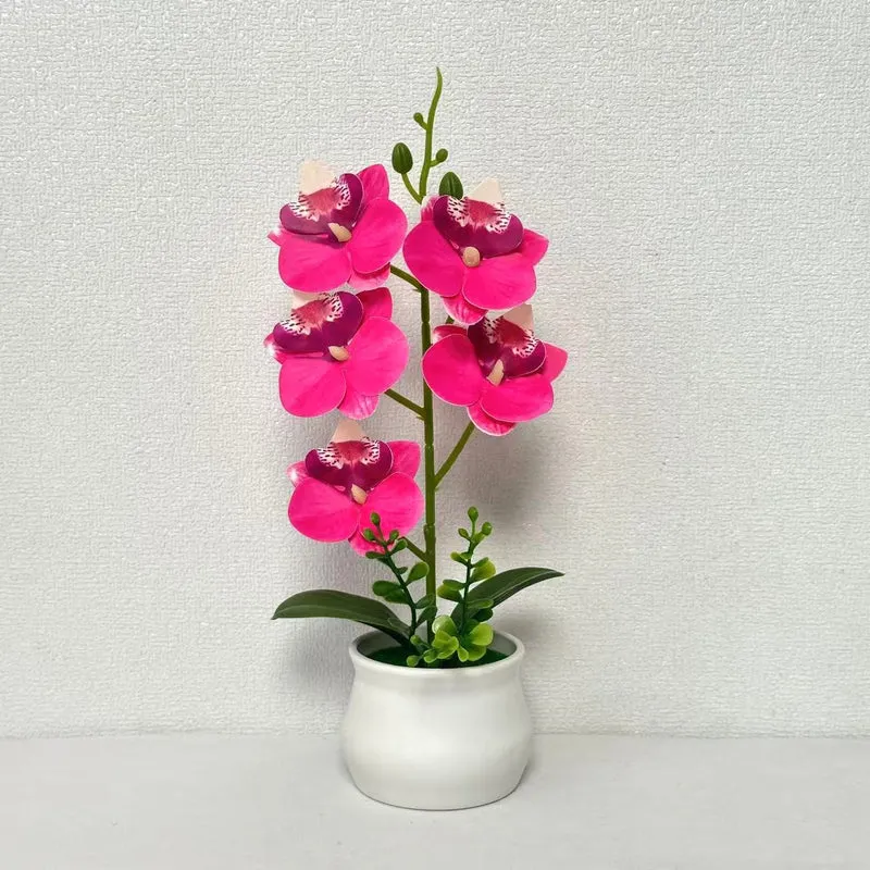 Künstliches Orchideenpflanzen-Arrangement 1790480695 für Wohnkultur und Präsentation