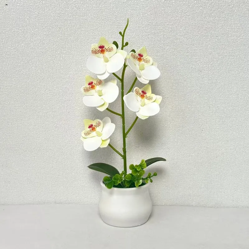 Künstliches Orchideenpflanzen-Arrangement 1790480695 für Wohnkultur und Präsentation
