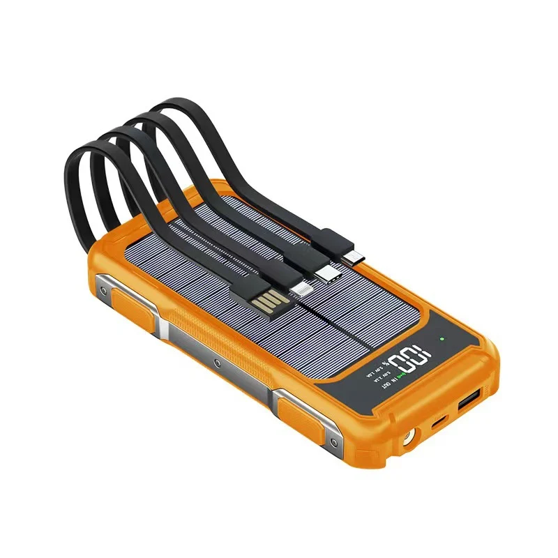 Robuste Solar-Powerbank mit Schnellladefunktion Skanto