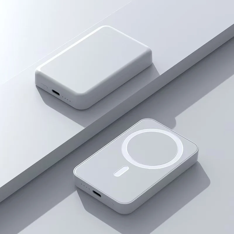 Powerbank mit kabellosem Laden und LCD-Bildschirm Skanto