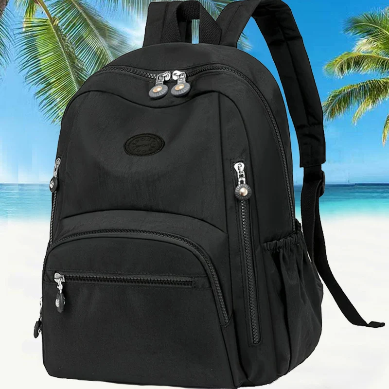 Multi-Pocket-Reiserucksack mit wasserabweisendem Material Brehn