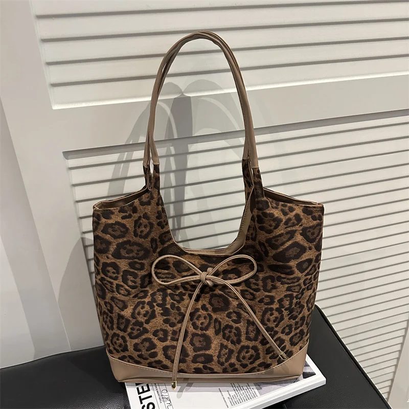 Chic Leopardenmuster Tasche